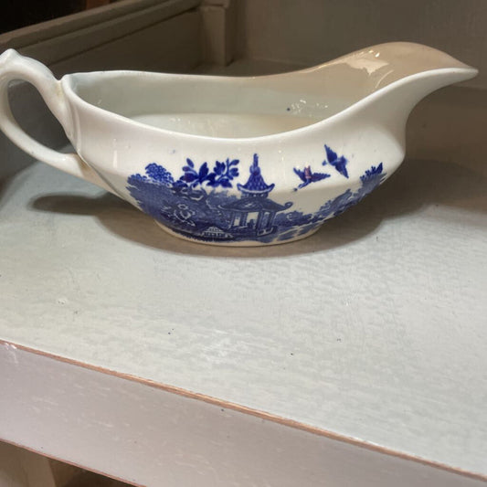 Blue White Gravy Bowl