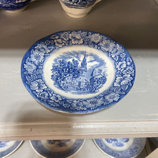 Liberty Blue saucer