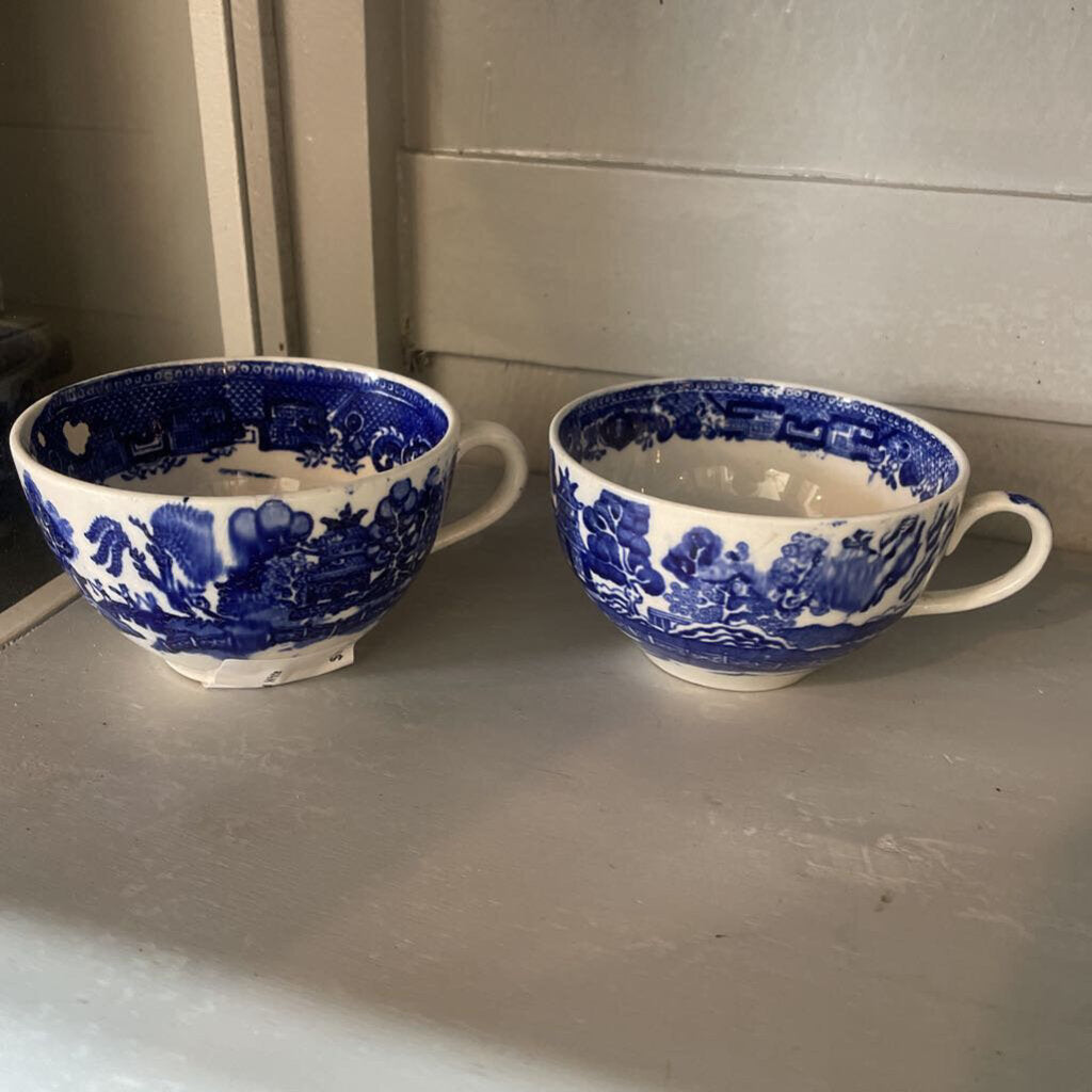 Blue and White Teacup