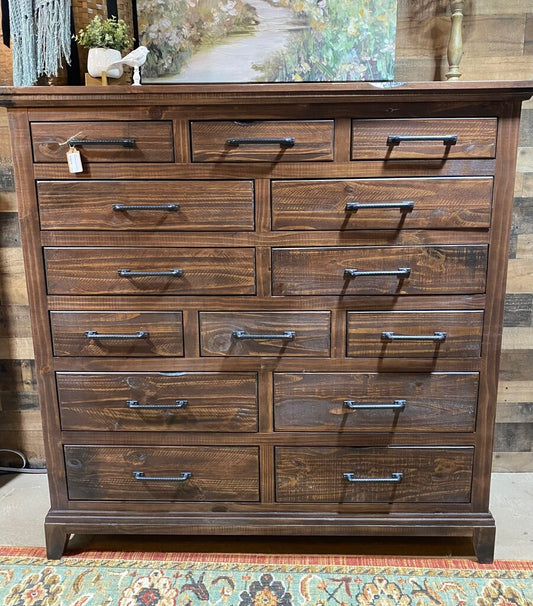 14-Drawer Cabinet Gentleman's Chest