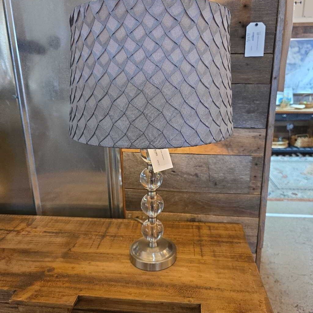 Glass Lamps(pair)