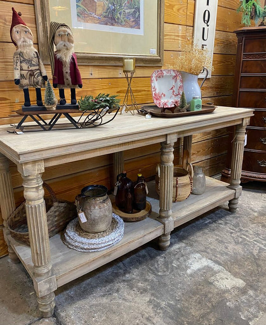 Rustic Console / Work Table / Island