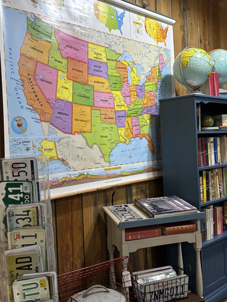 Nystrom U.S Pulldown Map