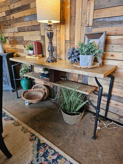 Wrought Iron Sofa Table