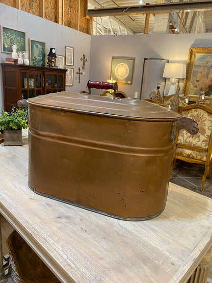 Antique Copper Boiler