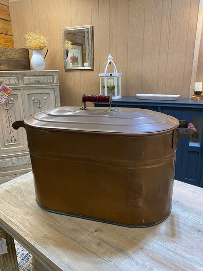 Antique Copper Boiler