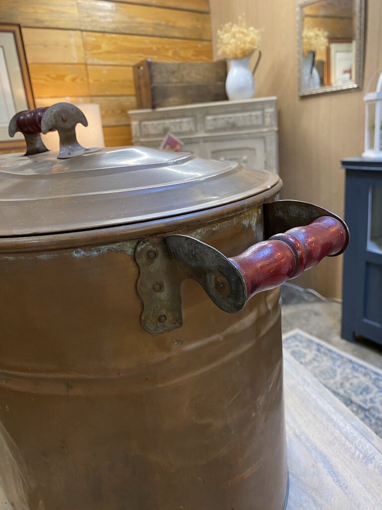 Antique Copper Boiler