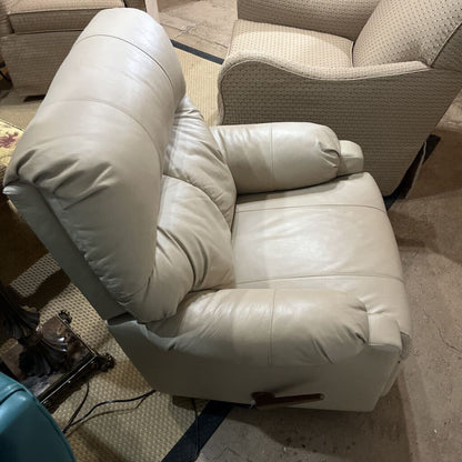 Havertys glider chair, leather