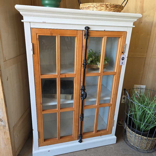 Tall 2 Door Glass Cabinet
