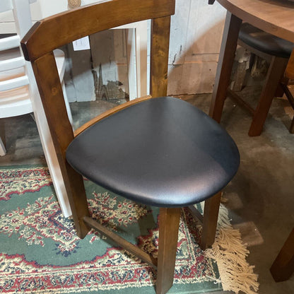 Unique Mid Century Dining Table w/ 4 Chairs