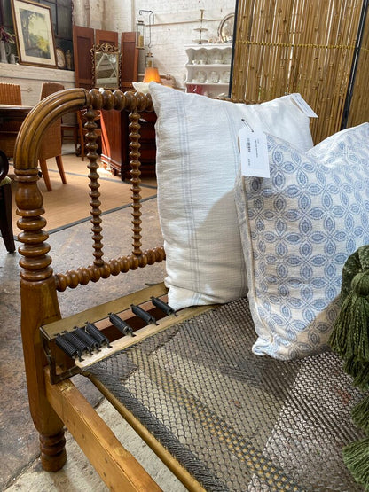 Antique Late 1800's Spool Twin Beds Pair