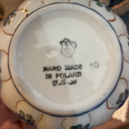 Unikat Handmade Polish Stoneware 4.5 bowl