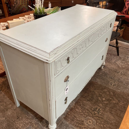 Antique Oak 3 Drawer Chest