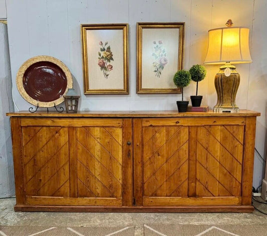 Antique Pine Console