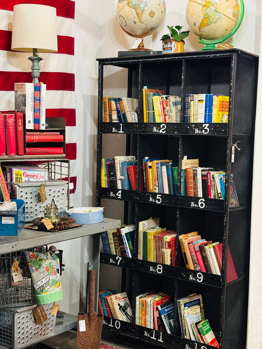 Metal Numbered Open Cubbie Set