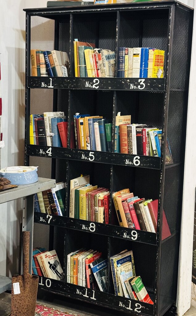 Metal Numbered Open Cubbie Set
