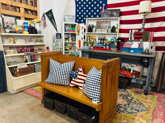 4 ft Oak Church Pew