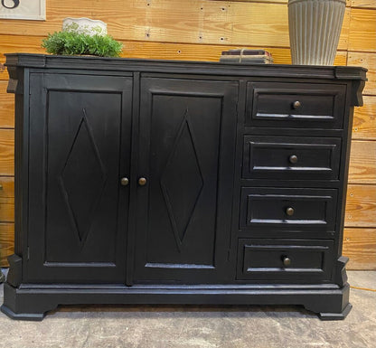 4-Drawer 2-Door Chest