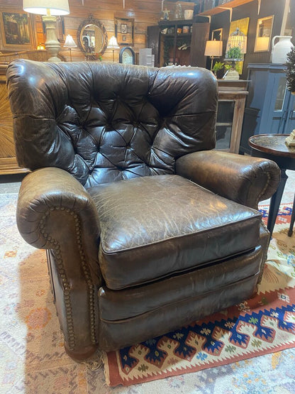 BarcaLounger Leather Recliners Pair