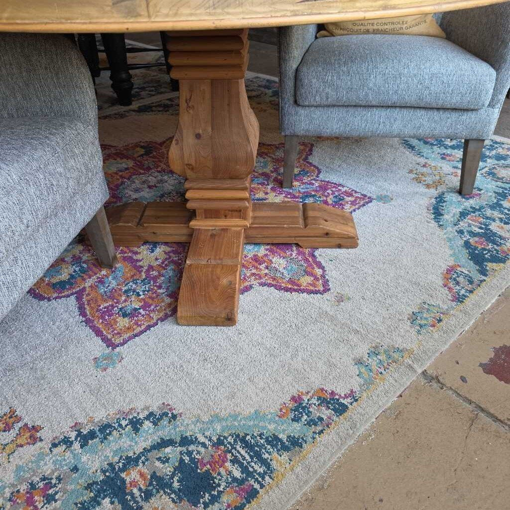 Round Wooden Dining Table