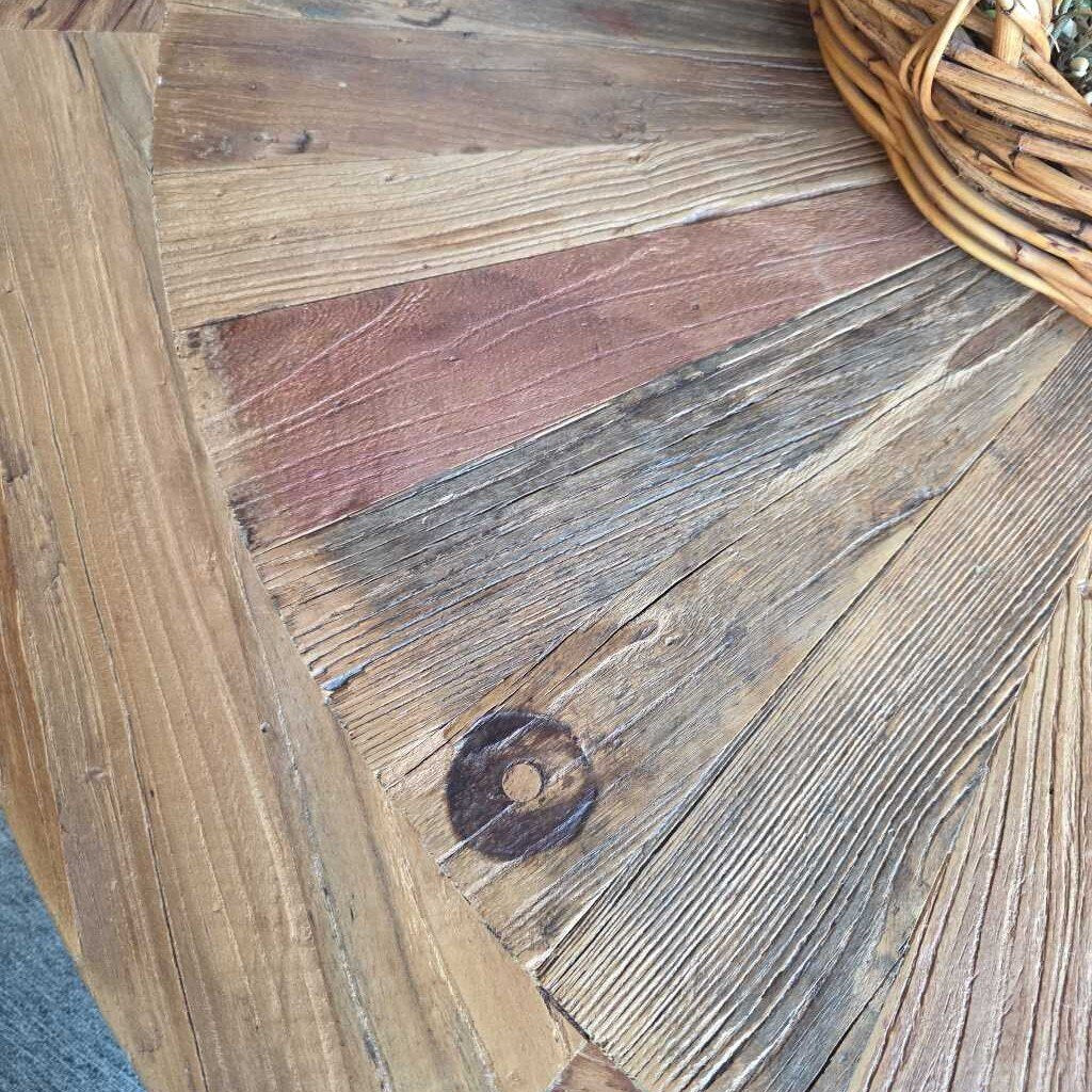 Round Wooden Dining Table