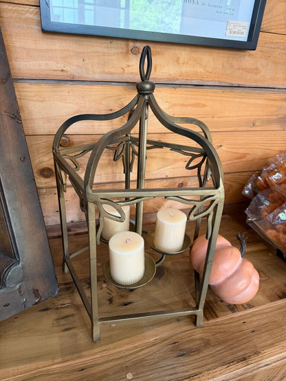 Vintage Metal Candle Holder