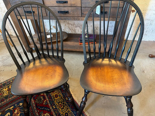 Vintage Nichols & Stone Co. Wooden Chairs