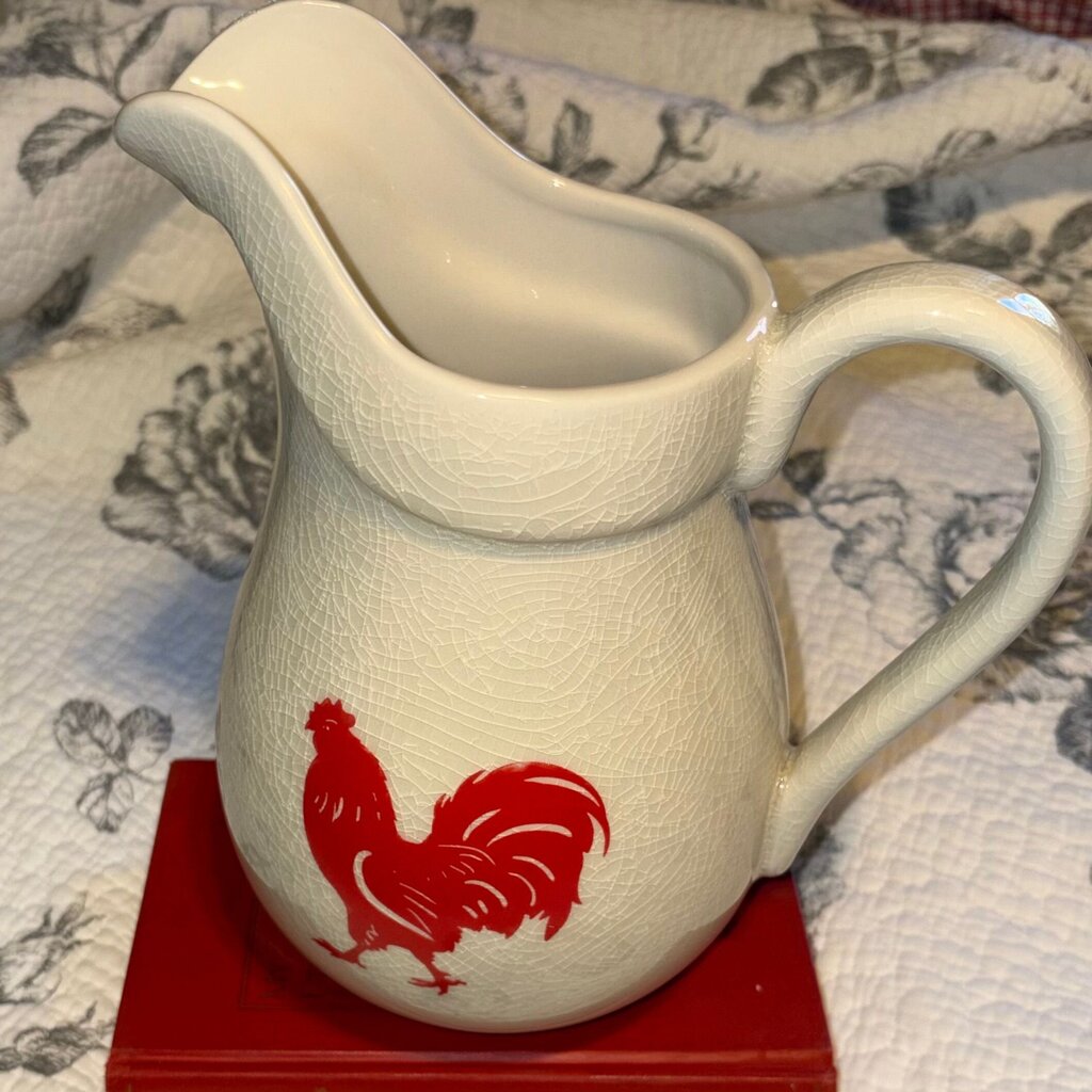 Vintage Rooster Pitcher