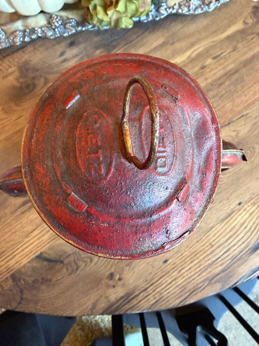 Vintage Red Dietz Oil Lantern